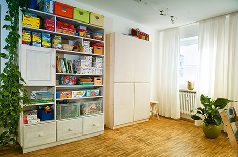 logopädie Passau - Praxis - Behandlungsraum